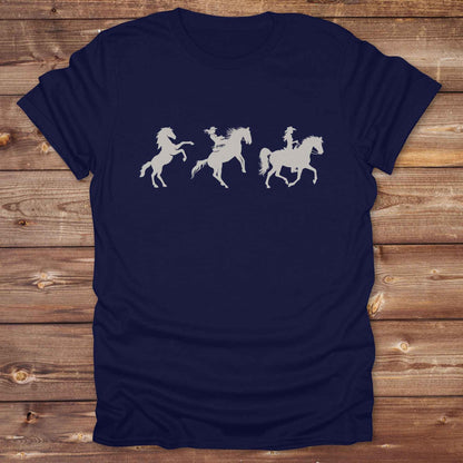 Evolution of a Cowgirl T-Shirt