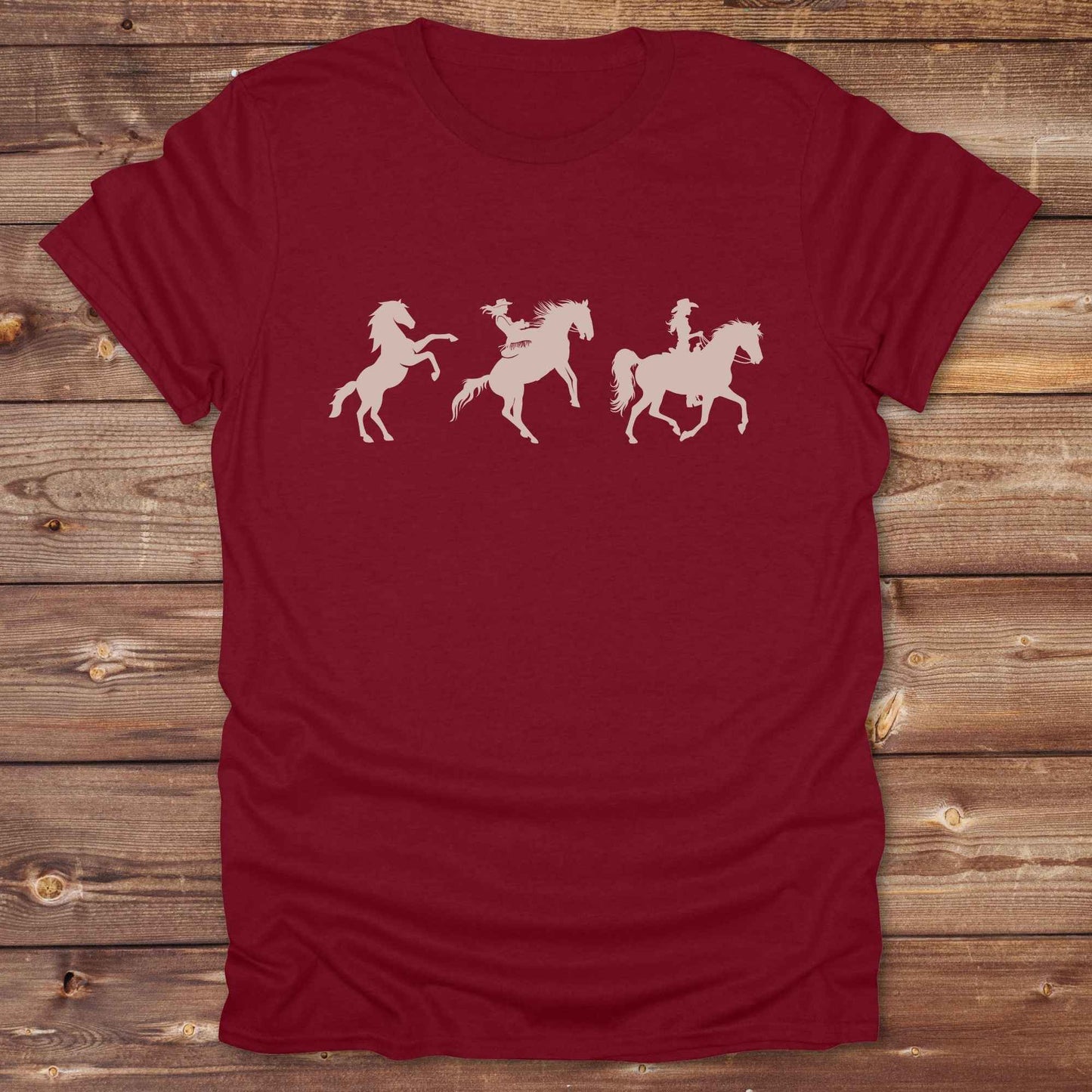 Evolution of a Cowgirl T-Shirt