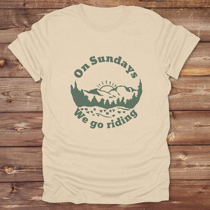 On Sundays we go riding T-Shirt