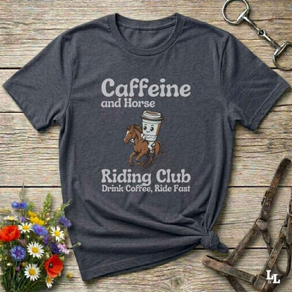 gray coffee riding club horse girl shirt, horse mom shirt, horse lover, horse girl, Funny horse lover gifts, Funny horse shirts, Horse girl gifts, Equestrian graphic tees, fathers day gift, Sarcastic horse shirt