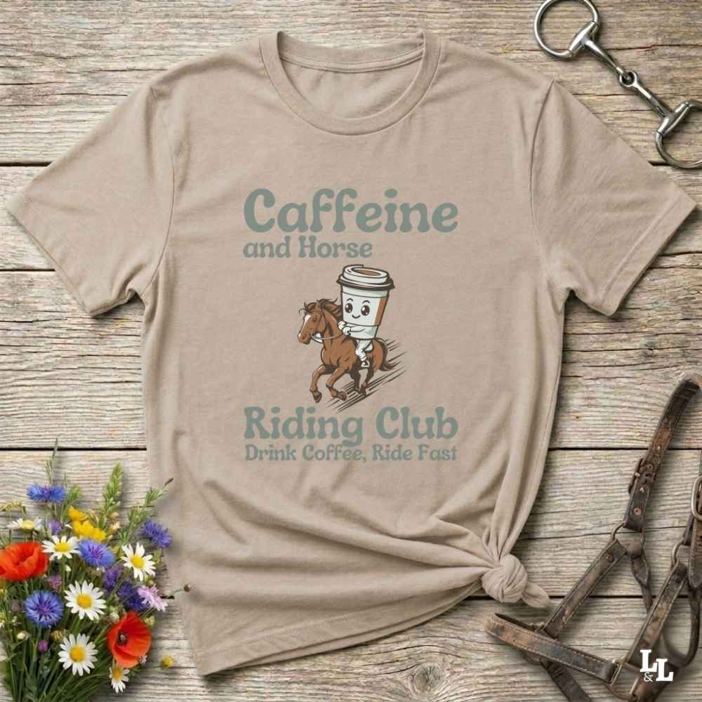 beige coffee riding club horse girl shirt, horse mom shirt, horse lover, horse girl, Funny horse lover gifts, Funny horse shirts, Horse girl gifts, Equestrian graphic tees, fathers day gift, Sarcastic horse shirt