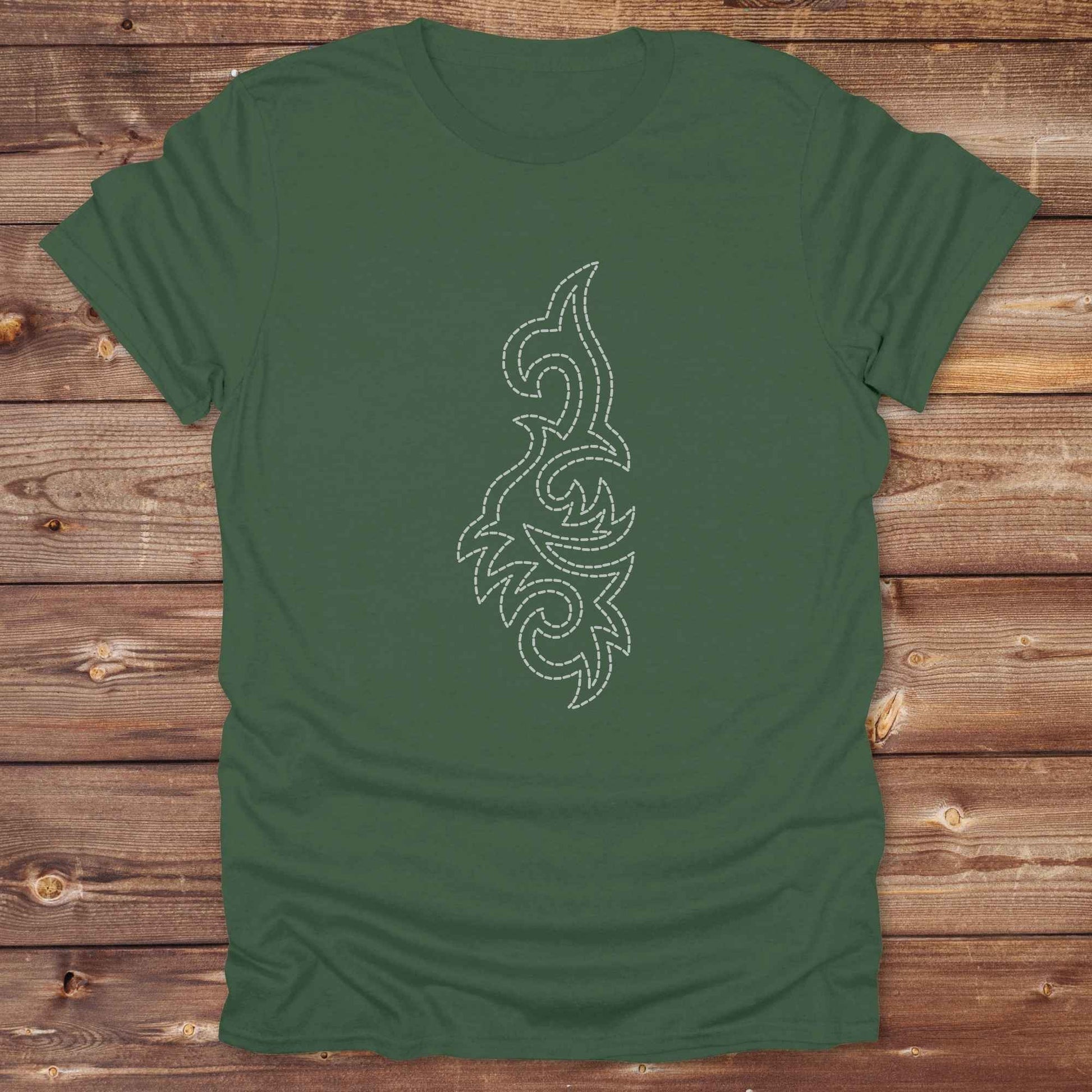 military green boot Stitch Seahorse T-Shirt, Horse T-Shirts, Equine T-Shirts, Western Tees, Cowgirl Graphic Tee