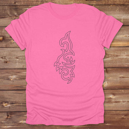azalea pink boot Stitch Seahorse T-Shirt, Horse T-Shirts, Equine T-Shirts, Western Tees, Cowgirl Graphic Tee