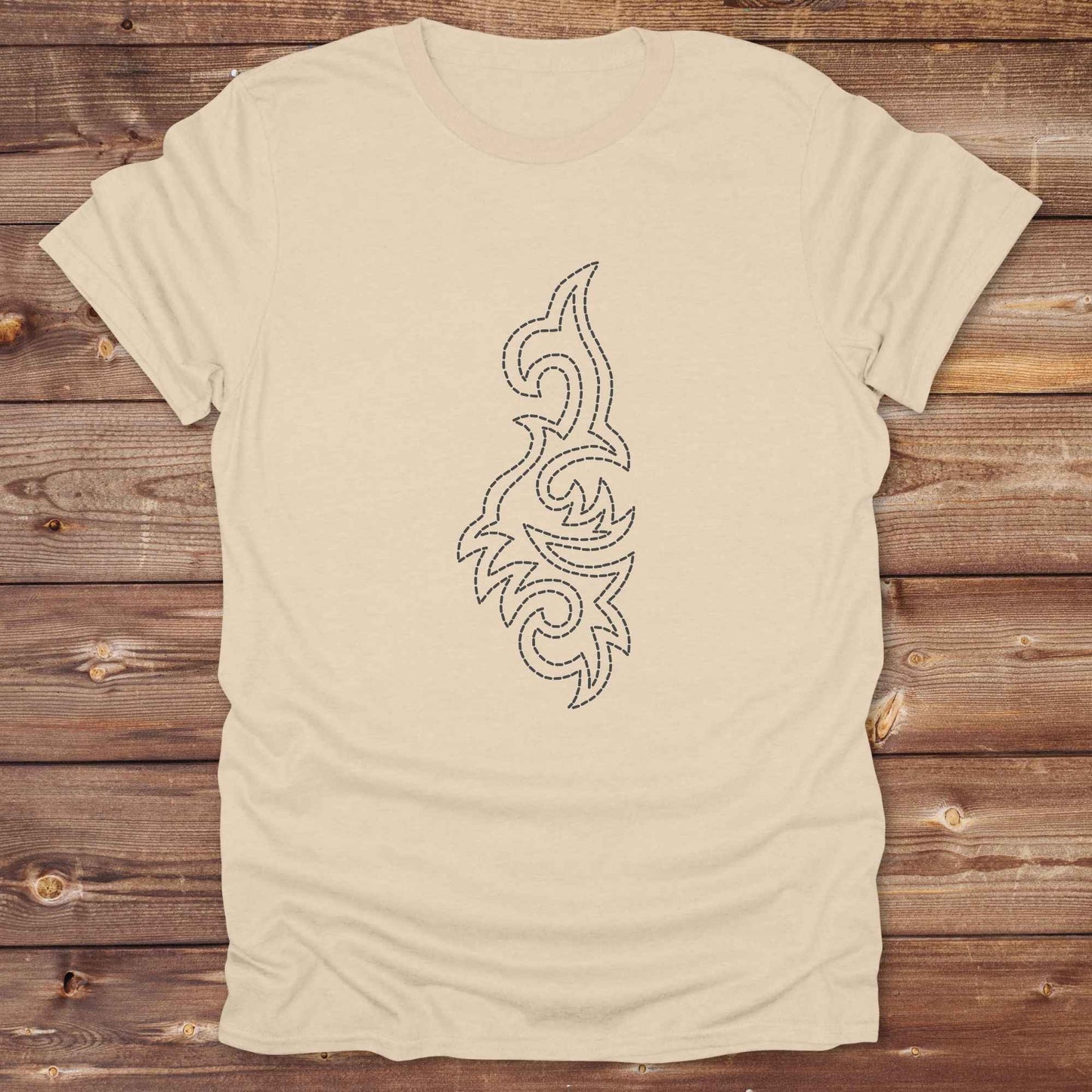 sand beige boot Stitch Seahorse T-Shirt, Horse T-Shirts, Equine T-Shirts, Western Tees, Cowgirl Graphic Tee