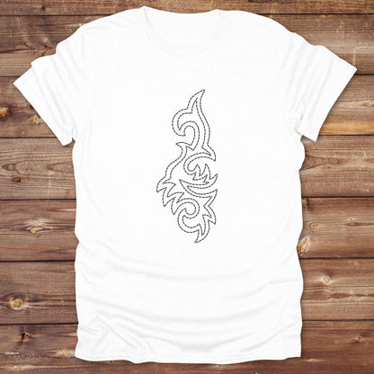 white Boot Stitch Seahorse T-Shirt, Horse T-Shirts, Equine T-Shirts, Western Tees, Cowgirl Graphic Tee