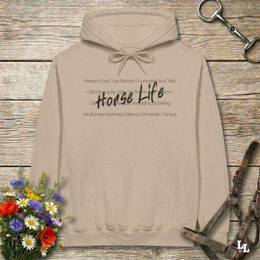 beige horse girl hoodie, horse mom hoodie, horse lover, horse girl, Funny horse lover gifts, Funny horse hoodies, Horse girl gifts, Equestrian graphic hoodies, fathers day gift, Sarcastic horse hoodie