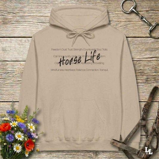 beige horse girl hoodie, horse mom hoodie, horse lover, horse girl, Funny horse lover gifts, Funny horse hoodies, Horse girl gifts, Equestrian graphic hoodies, fathers day gift, Sarcastic horse hoodie