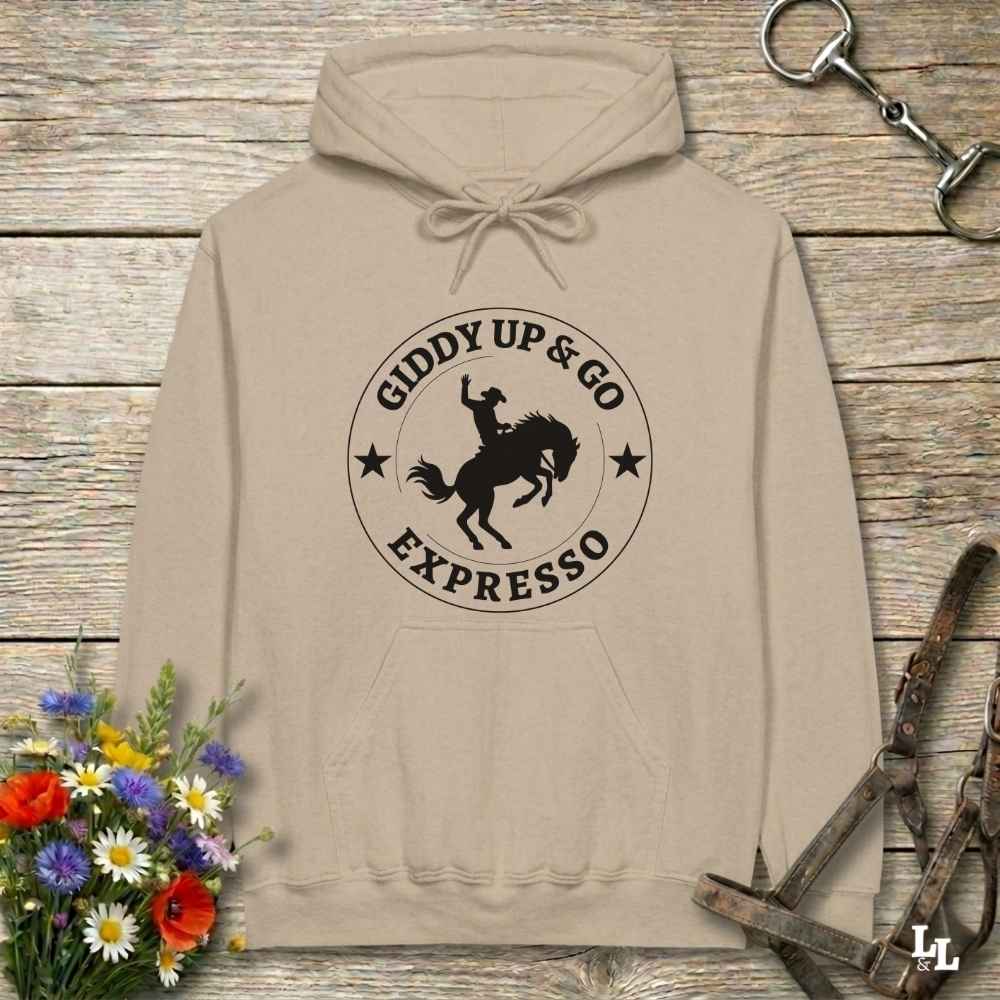 Giddy up and Go Hoodie