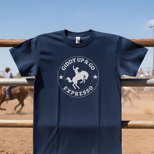 Giddy Up and Go Expresso T-Shirt
