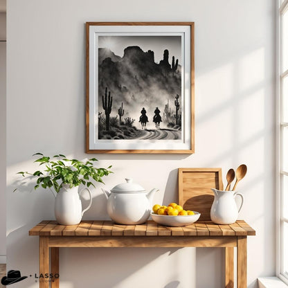 Morning Ride Out Print