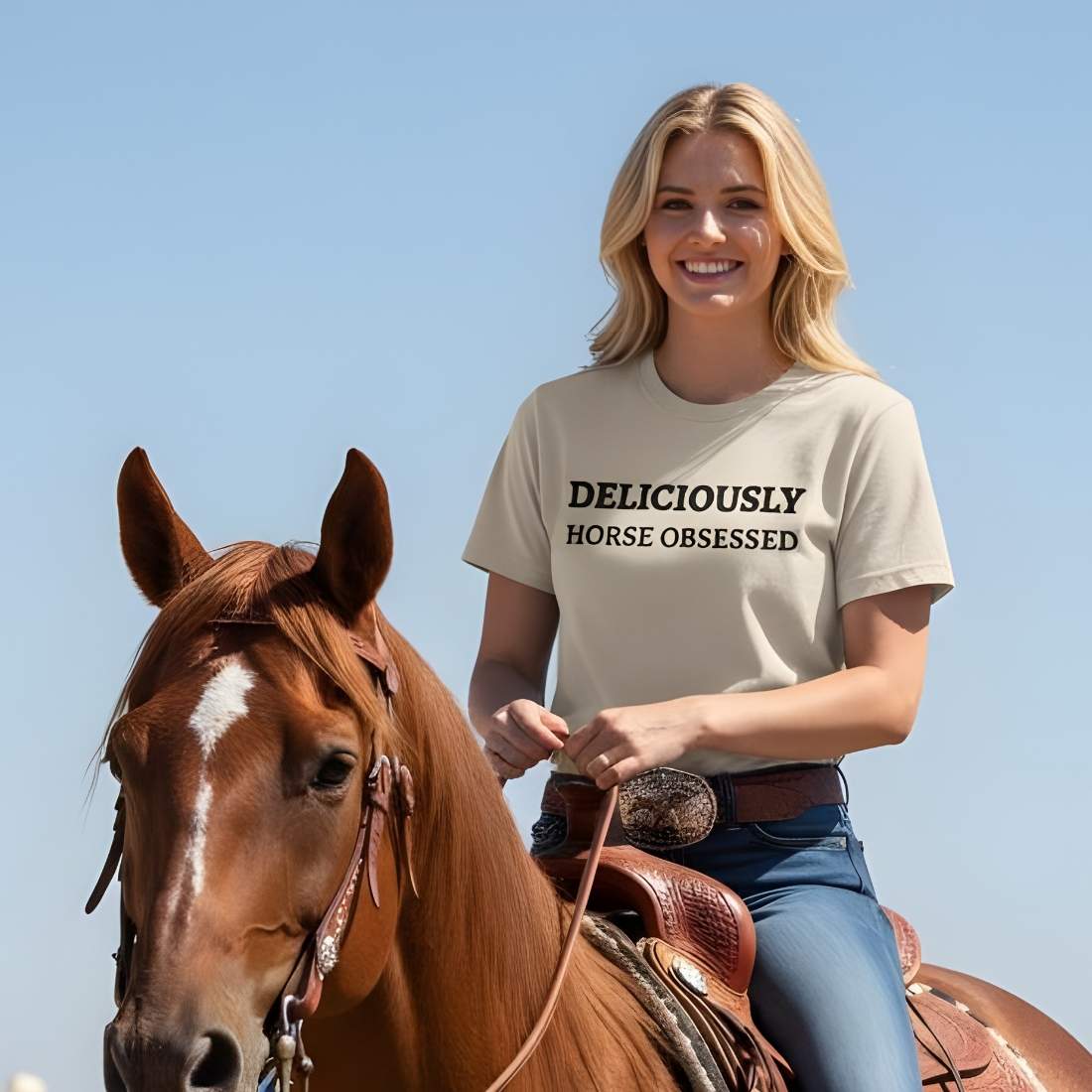 Deliciously Horse Obsessed T-Shirt