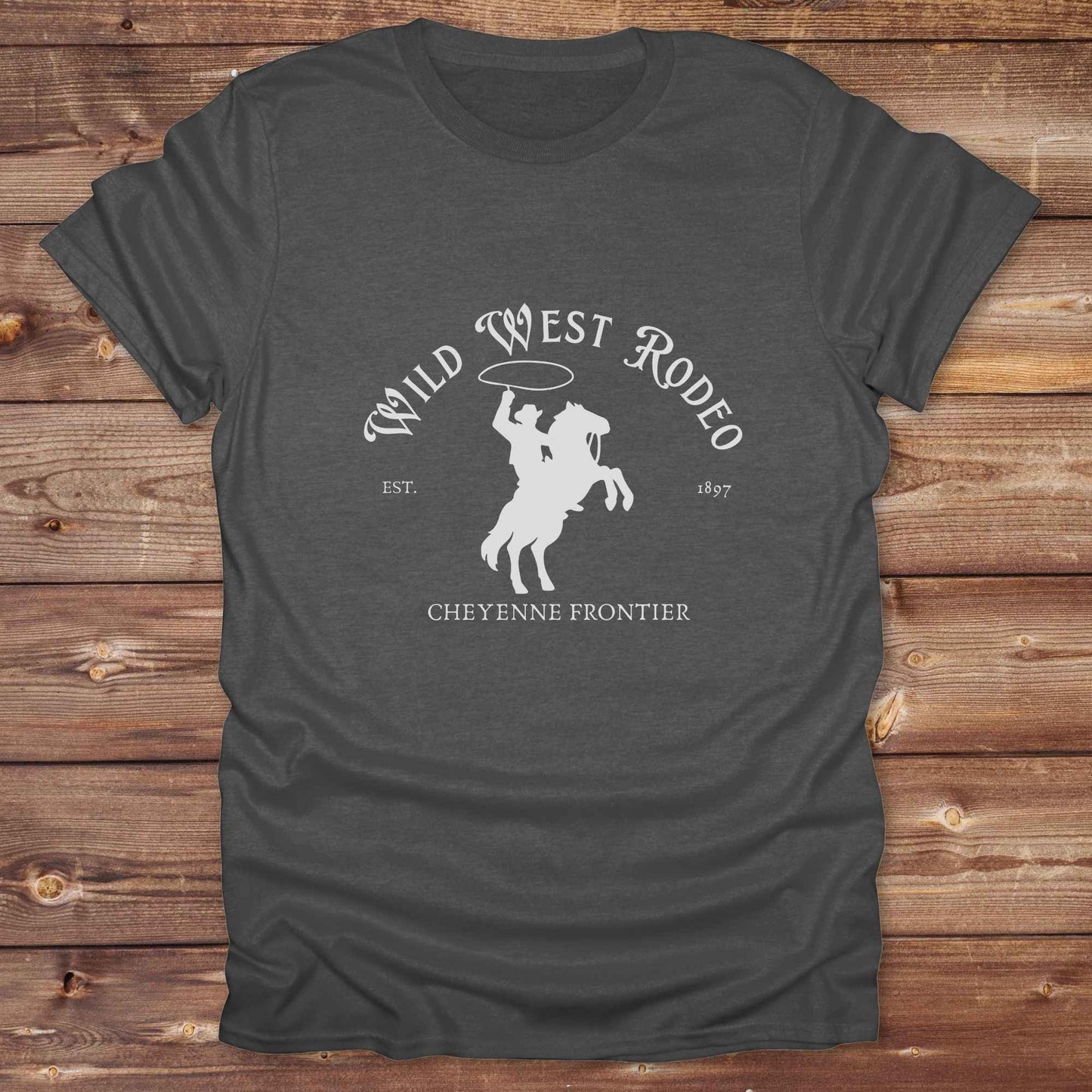 Fun western t-shirt for horse lovers and cowgirls. Western cowgirl graphic tee with horse design. Cowboy humor t-shirt for rodeo and country lovers. Horse lover funny t-shirt with western theme. Country style horse graphic tee for cowboys and cowgirls. Retro style funny western shirt for equestrians. Cute and funny country shirt with horse print. Southern cowgirl funny quote shirt for horse lovers. Wild west Rodeo Cheyenne Frontier.