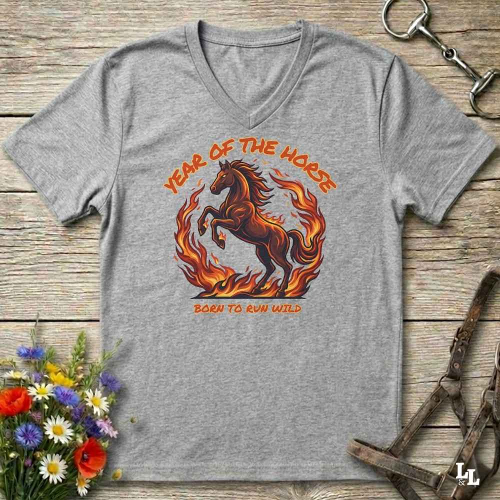 Born to be Wild V-Neck Tee