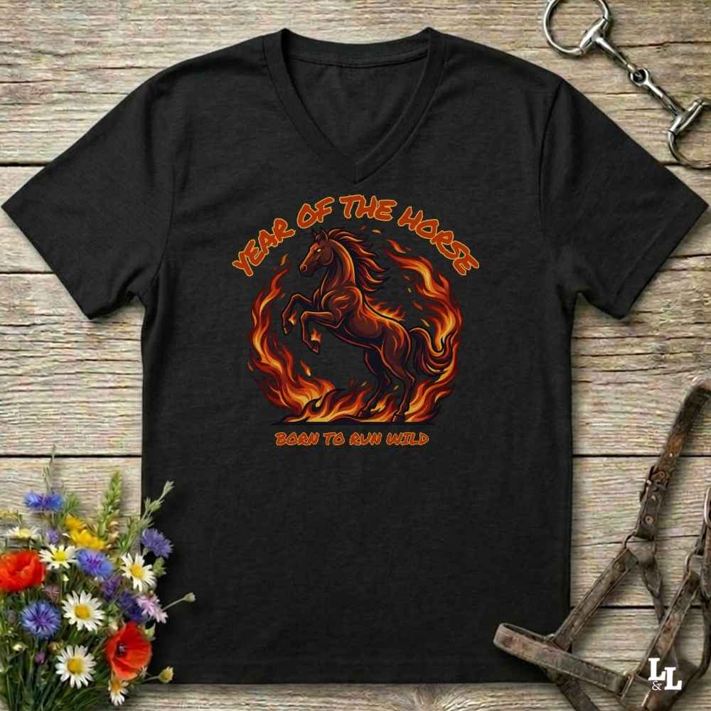 Born to be Wild V-Neck Tee