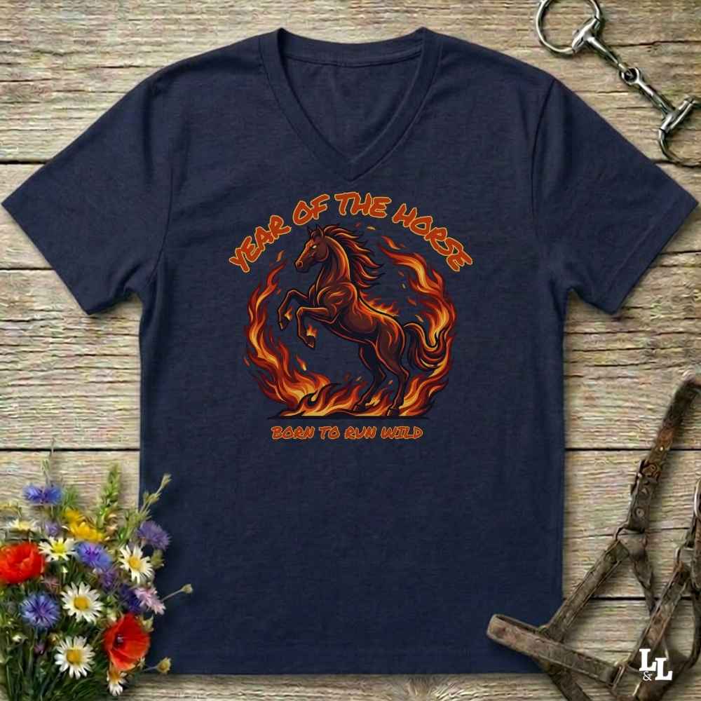 Born to be Wild V-Neck Tee