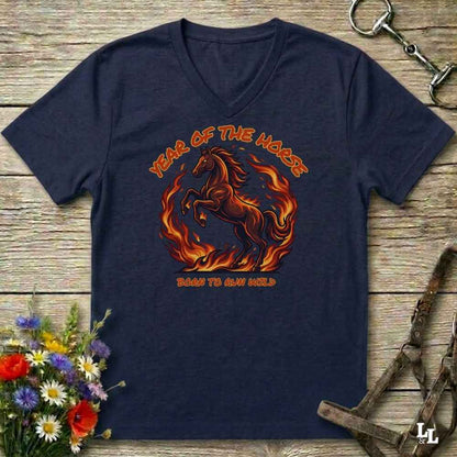 Born to be Wild V-Neck Tee
