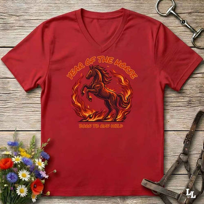 Born to be Wild V-Neck Tee