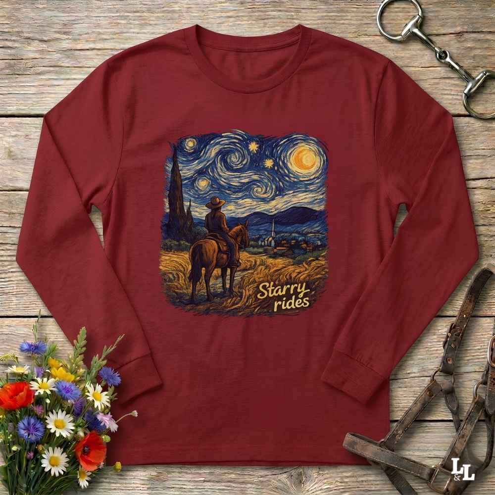 Starry Rides Long Sleeve Tee