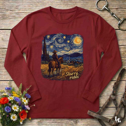 Starry Rides Long Sleeve Tee