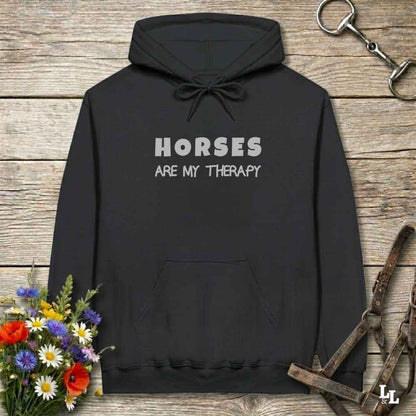 Horses are my Therapy Hoodie