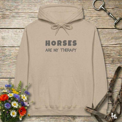 Horses are my Therapy Hoodie