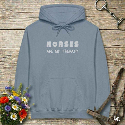 Horses are my Therapy Hoodie