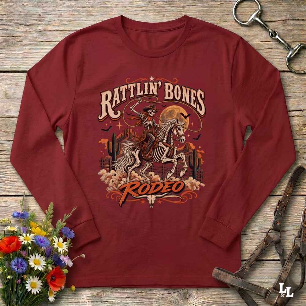 Rattlin'Bones Rodeo Long Sleeve Tee