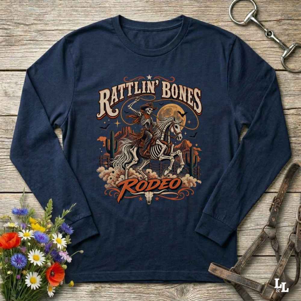 Rattlin'Bones Rodeo Long Sleeve Tee