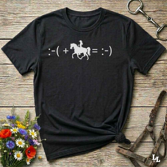 Fun western t-shirt for horse lovers and cowgirls. Western cowgirl graphic tee with horse design. Cowboy humor t-shirt for rodeo and country lovers. Horse lover funny t-shirt with western theme. Country style horse graphic tee for cowboys and cowgirls. Retro style funny western shirt for equestrians. Cute and funny country shirt with horse print. Southern cowgirl funny quote shirt for horse lovers. Maths cowgirl.