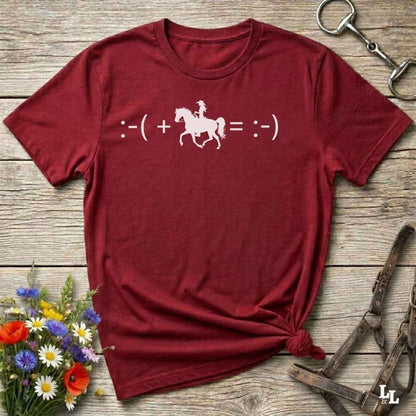Fun western t-shirt for horse lovers and cowgirls. Western cowgirl graphic tee with horse design. Cowboy humor t-shirt for rodeo and country lovers. Horse lover funny t-shirt with western theme. Country style horse graphic tee for cowboys and cowgirls. Retro style funny western shirt for equestrians. Cute and funny country shirt with horse print. Southern cowgirl funny quote shirt for horse lovers. Maths cowgirl.