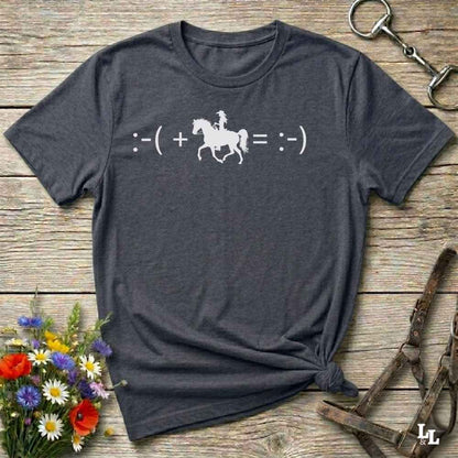 Fun western t-shirt for horse lovers and cowgirls. Western cowgirl graphic tee with horse design. Cowboy humor t-shirt for rodeo and country lovers. Horse lover funny t-shirt with western theme. Country style horse graphic tee for cowboys and cowgirls. Retro style funny western shirt for equestrians. Cute and funny country shirt with horse print. Southern cowgirl funny quote shirt for horse lovers. Maths cowgirl.