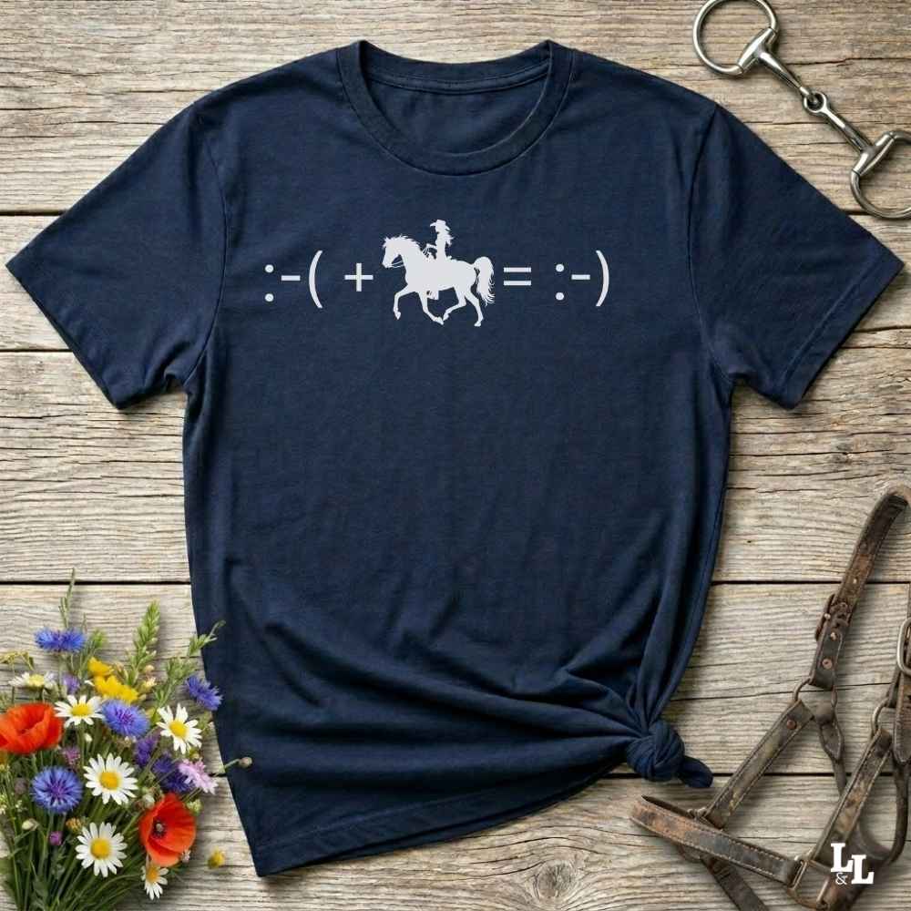 Fun western t-shirt for horse lovers and cowgirls. Western cowgirl graphic tee with horse design. Cowboy humor t-shirt for rodeo and country lovers. Horse lover funny t-shirt with western theme. Country style horse graphic tee for cowboys and cowgirls. Retro style funny western shirt for equestrians. Cute and funny country shirt with horse print. Southern cowgirl funny quote shirt for horse lovers. Maths cowgirl.