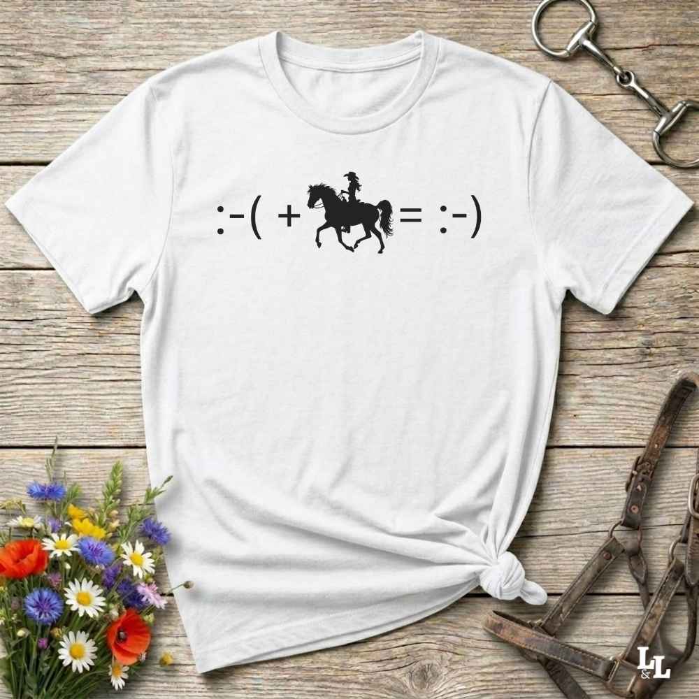 Fun western t-shirt for horse lovers and cowgirls. Western cowgirl graphic tee with horse design. Cowboy humor t-shirt for rodeo and country lovers. Horse lover funny t-shirt with western theme. Country style horse graphic tee for cowboys and cowgirls. Retro style funny western shirt for equestrians. Cute and funny country shirt with horse print. Southern cowgirl funny quote shirt for horse lovers. Maths cowgirl.