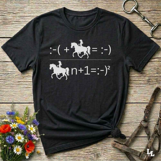 Fun western t-shirt for horse lovers and cowgirls. Western cowgirl graphic tee with horse design. Cowboy humor t-shirt for rodeo and country lovers. Horse lover funny t-shirt with western theme. Country style horse graphic tee for cowboys and cowgirls. Retro style funny western shirt for equestrians. Cute and funny country shirt with horse print. Southern cowgirl funny quote shirt for horse lovers. Advanced maths cowgirl.
