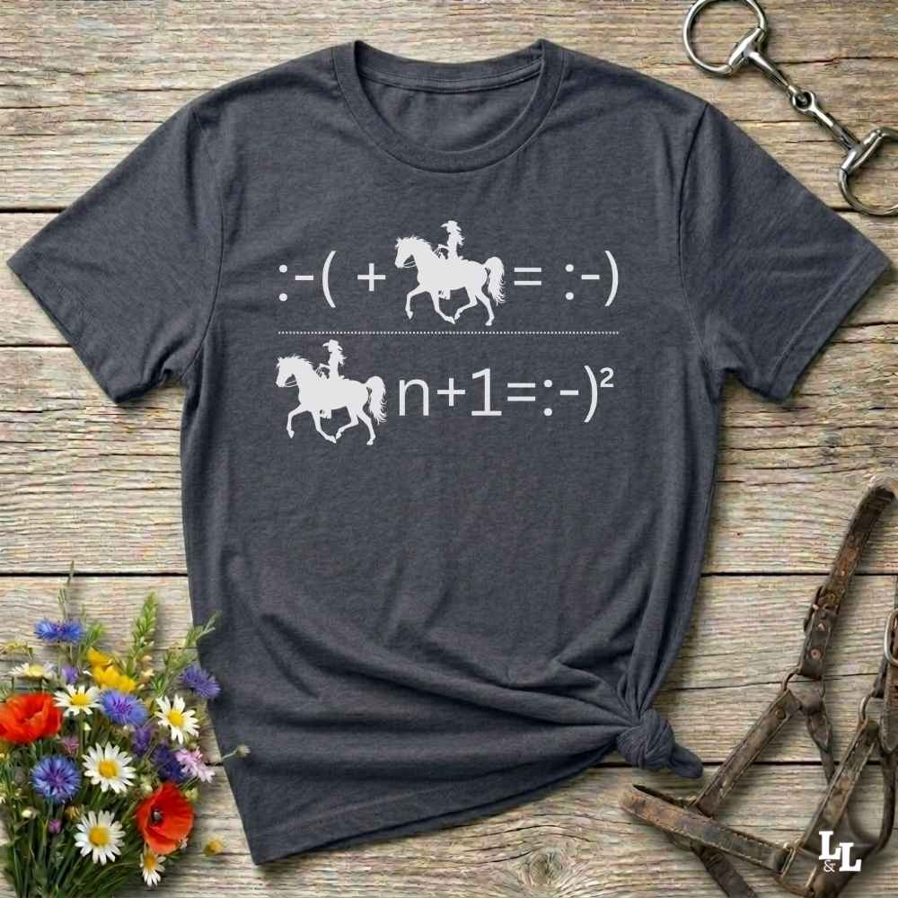 Fun western t-shirt for horse lovers and cowgirls. Western cowgirl graphic tee with horse design. Cowboy humor t-shirt for rodeo and country lovers. Horse lover funny t-shirt with western theme. Country style horse graphic tee for cowboys and cowgirls. Retro style funny western shirt for equestrians. Cute and funny country shirt with horse print. Southern cowgirl funny quote shirt for horse lovers. Advanced maths cowgirl.