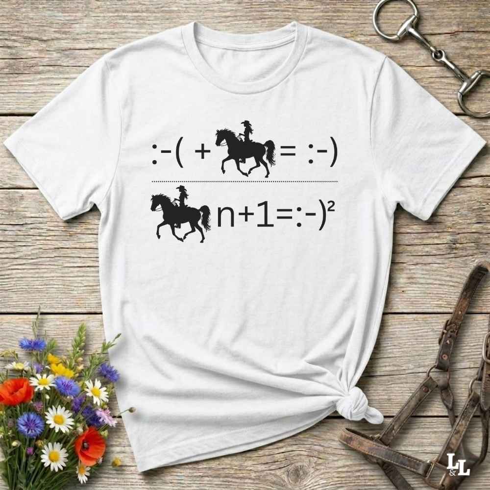 Fun western t-shirt for horse lovers and cowgirls. Western cowgirl graphic tee with horse design. Cowboy humor t-shirt for rodeo and country lovers. Horse lover funny t-shirt with western theme. Country style horse graphic tee for cowboys and cowgirls. Retro style funny western shirt for equestrians. Cute and funny country shirt with horse print. Southern cowgirl funny quote shirt for horse lovers. Advanced maths cowgirl.