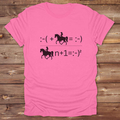 Fun western t-shirt for horse lovers and cowgirls. Western cowgirl graphic tee with horse design. Cowboy humor t-shirt for rodeo and country lovers. Horse lover funny t-shirt with western theme. Country style horse graphic tee for cowboys and cowgirls. Retro style funny western shirt for equestrians. Cute and funny country shirt with horse print. Southern cowgirl funny quote shirt for horse lovers. Advanced maths cowgirl.