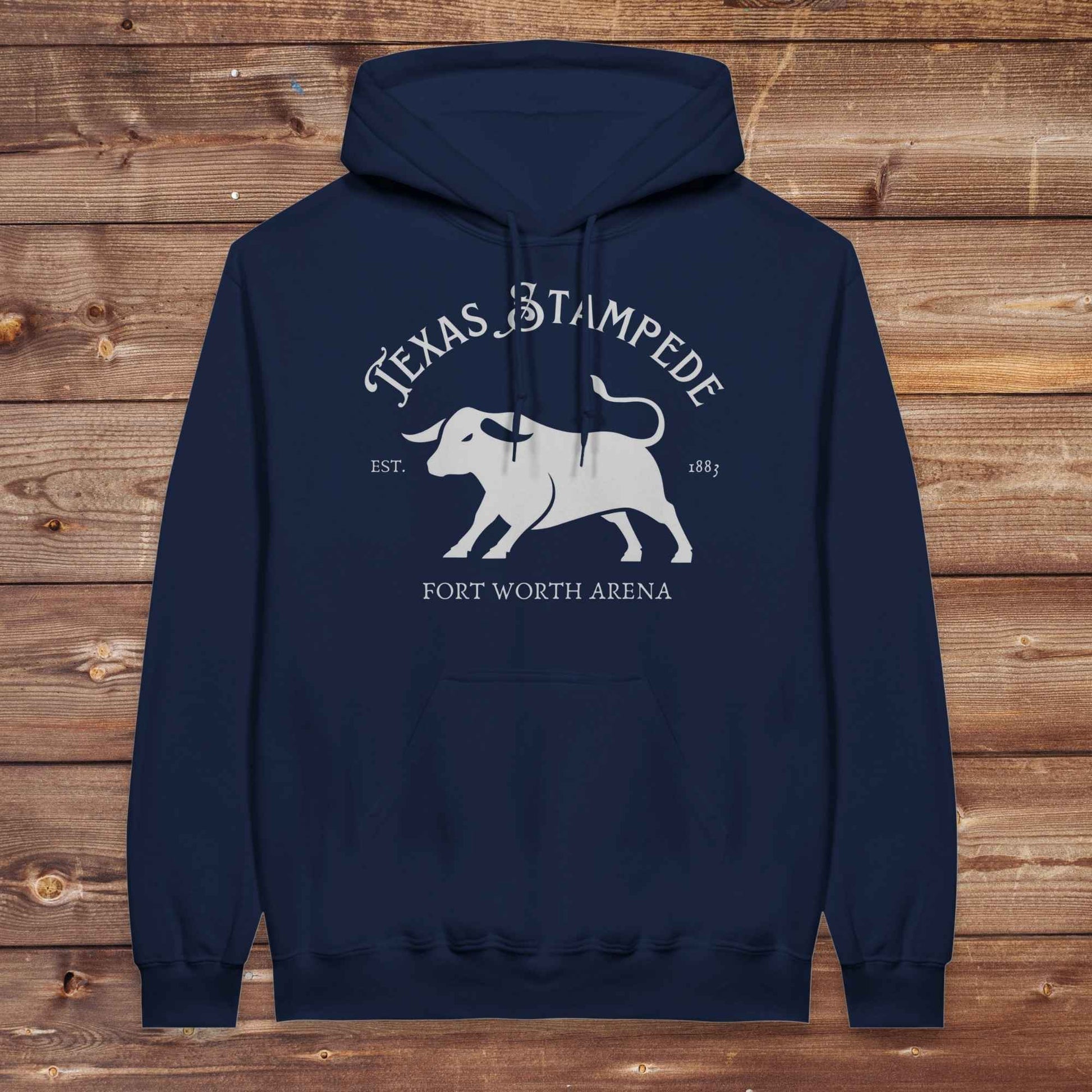 navy blue Texas Stampede Hoodie, Western Style Wear, Mens Hoodies Western, Cowgirl Sweatshirts