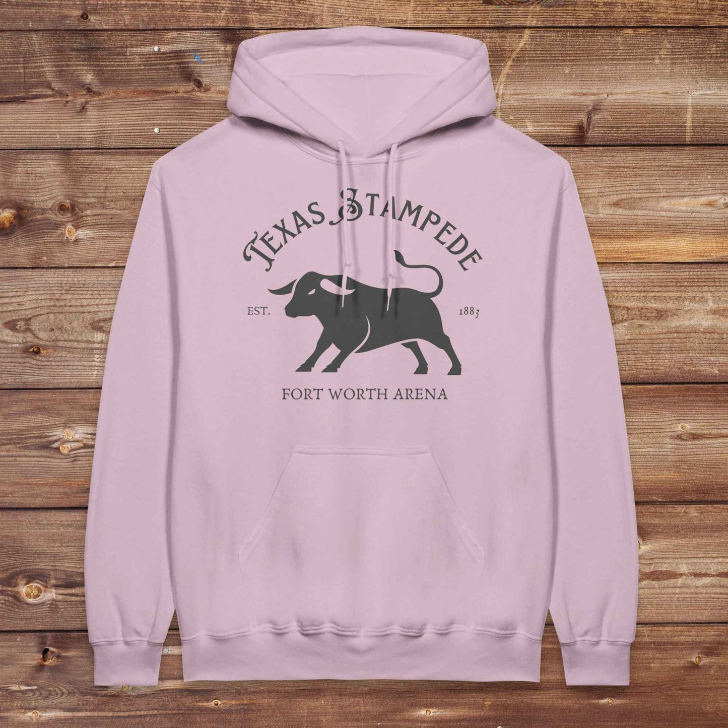 light pink Texas Stampede Hoodie, Western Style Wear, Mens Hoodies Western, Cowgirl Sweatshirts