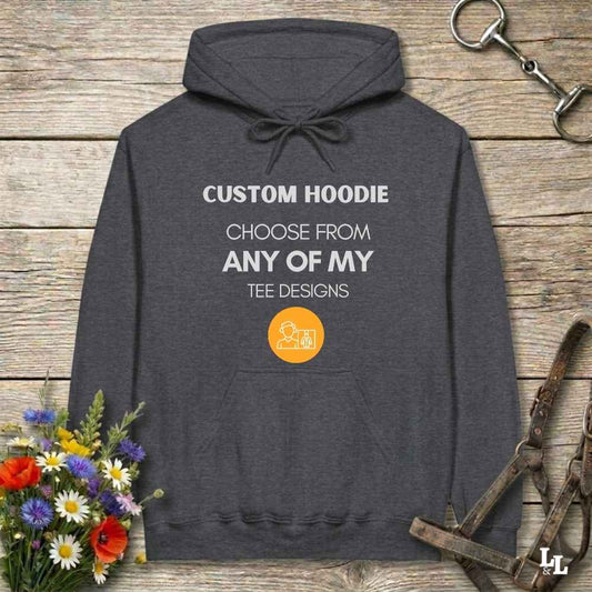 Custom Hoodie with any Tee Design