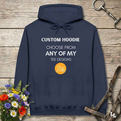 Custom Hoodie with any Tee Design
