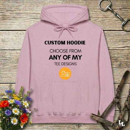 Custom Hoodie with any Tee Design