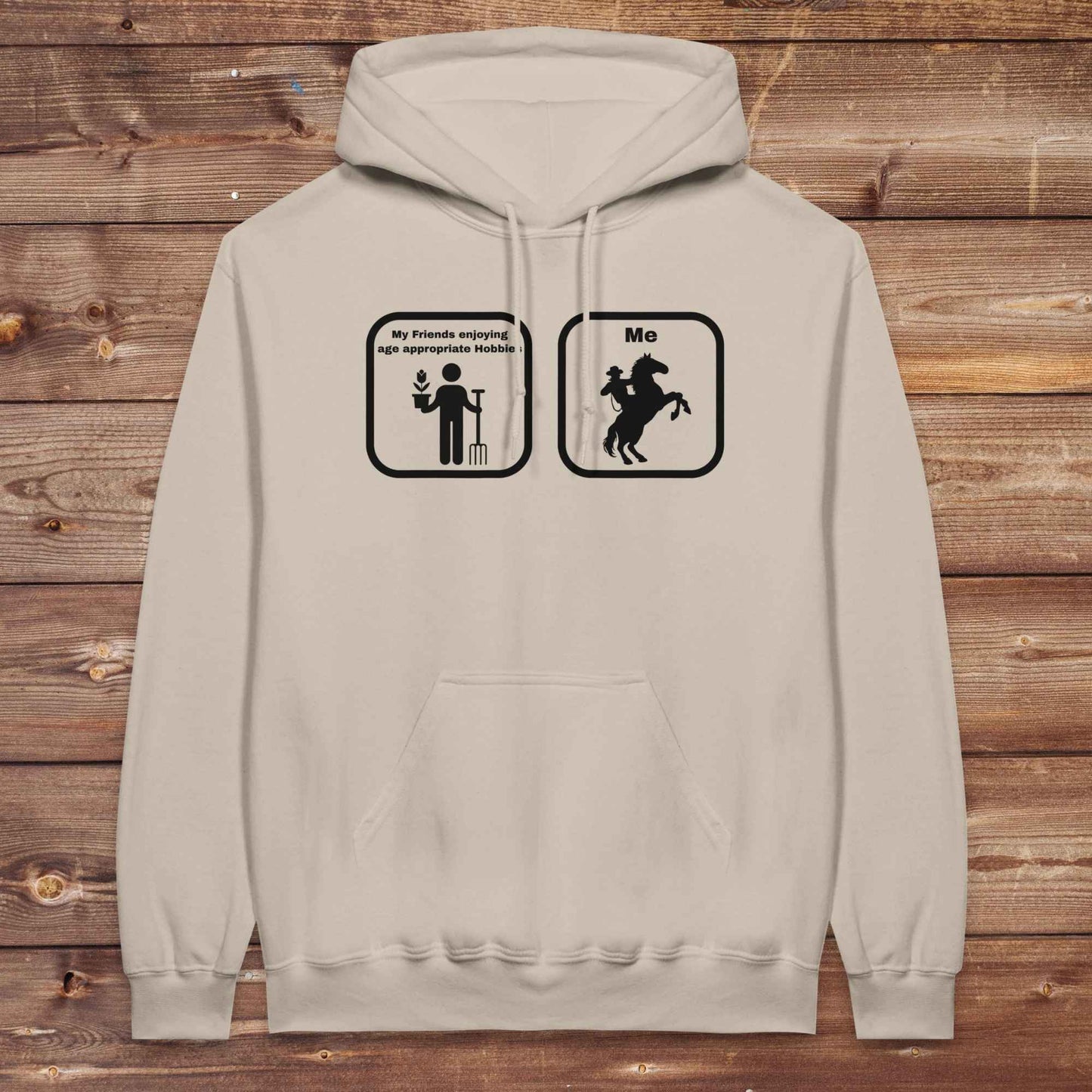 Age Appropriate Hobbies Hoodie