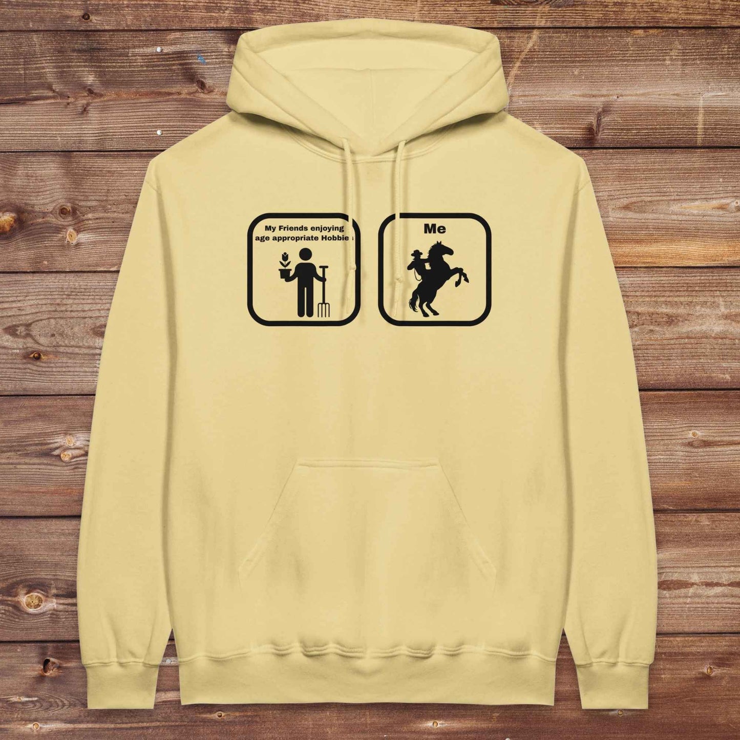 Age Appropriate Hobbies Hoodie