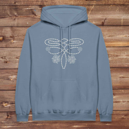 stone blue Boot Stitch Flower Hoodie, Western Style Hoodies, Cowgirl Hoodies, Horse Lover Hoodies, Cowgirl Sweatshirts