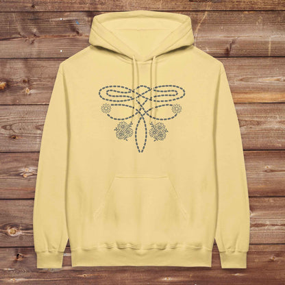 yellow haze Boot Stitch Flower Hoodie, Western Style Hoodies, Cowgirl Hoodies, Horse Lover Hoodies, Cowgirl Sweatshirts