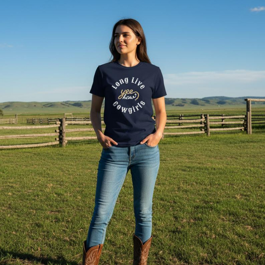 Long Live Cowgirls Yee Haw T-Shirt